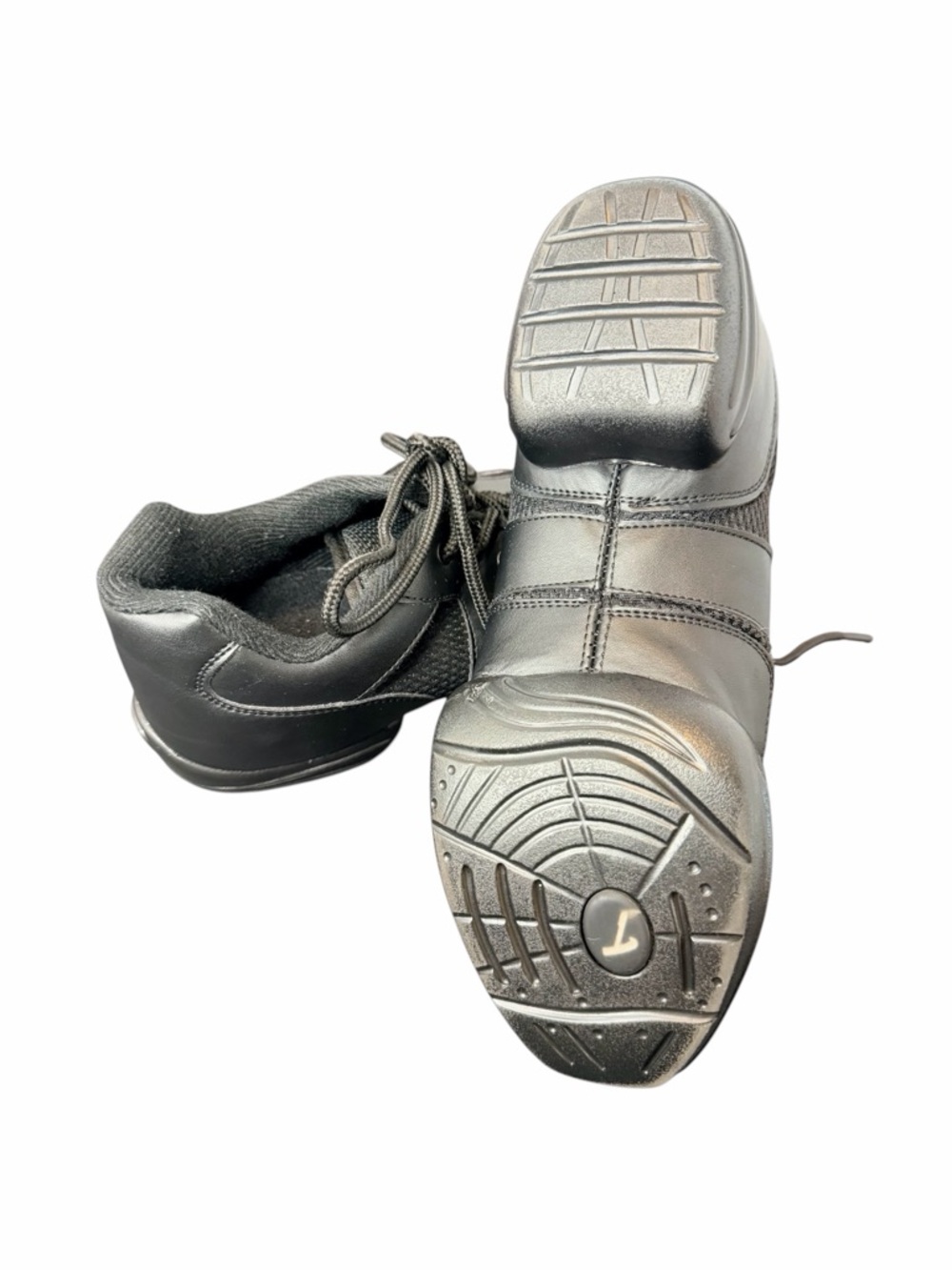 Theatricals T8000 Black Split-Sole Dance Sneakers Size 8.5.